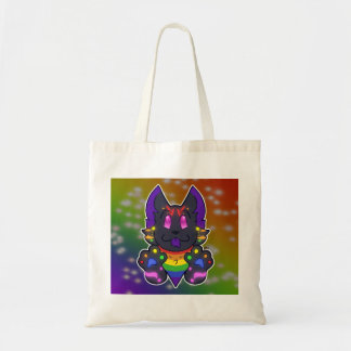 Rainbow Cat Tote Bag