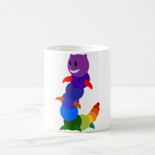 RAINBOW CATERPILLAR COFFEE MUG