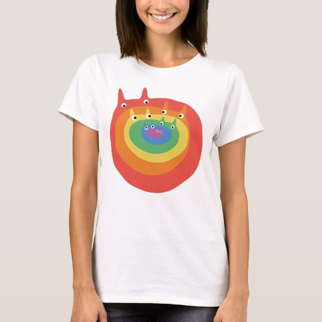 Rainbow Cats #2 T-Shirt (Front)