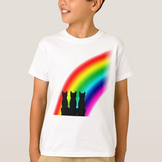 Rainbow cats T-Shirt (Front)