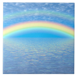 Rainbow Ceramic Tile