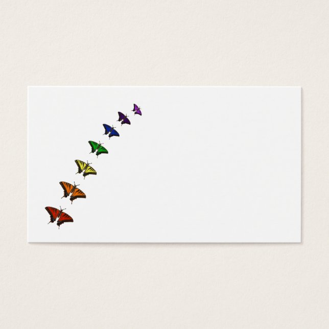 Rainbow chakra butterflies (Front)
