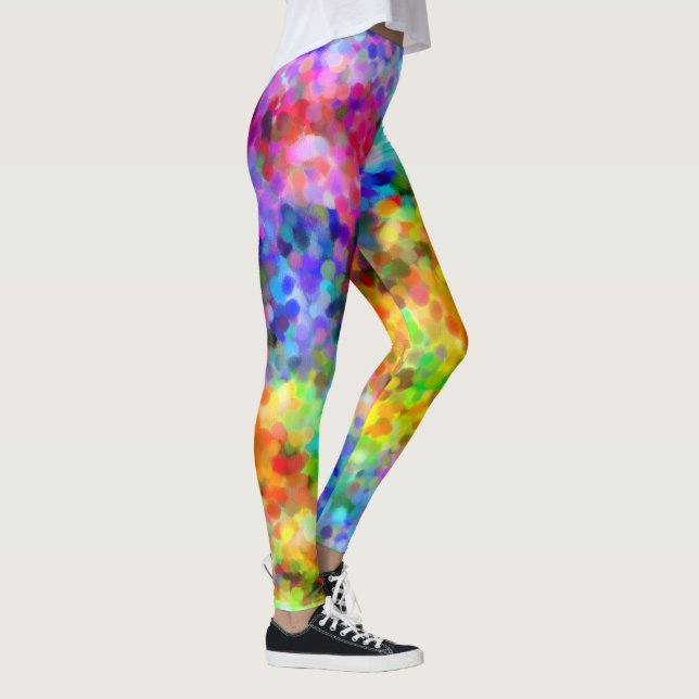 Rainbow Chakra Leggings (Right)
