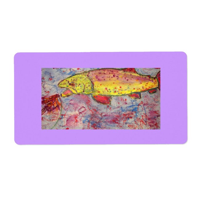 rainbow chasing fly (Front)