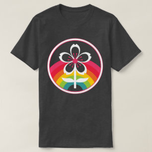 rainbow cherry blossom T-Shirt