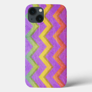 Rainbow Chevron by Shirley Taylor  iPhone 13 Case