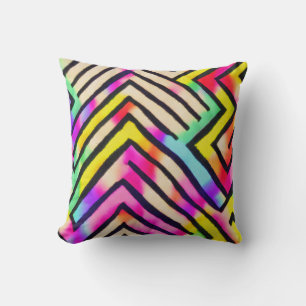 Rainbow Chevron Cushion