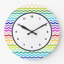 Rainbow chevron
