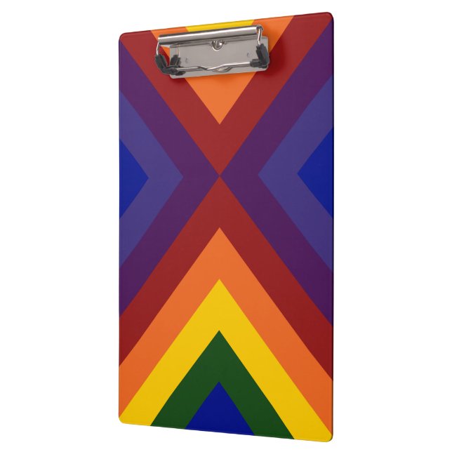 Rainbow Chevrons Clipboard (Left)