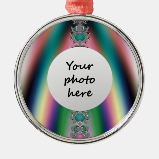 Rainbow Christmas Ornament (Front)