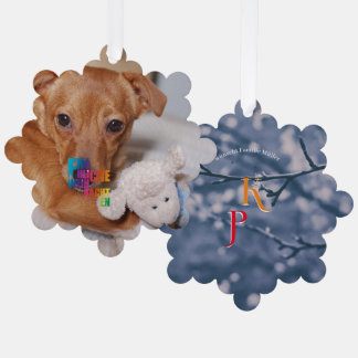 Rainbow Christmas Tree Decoration Card