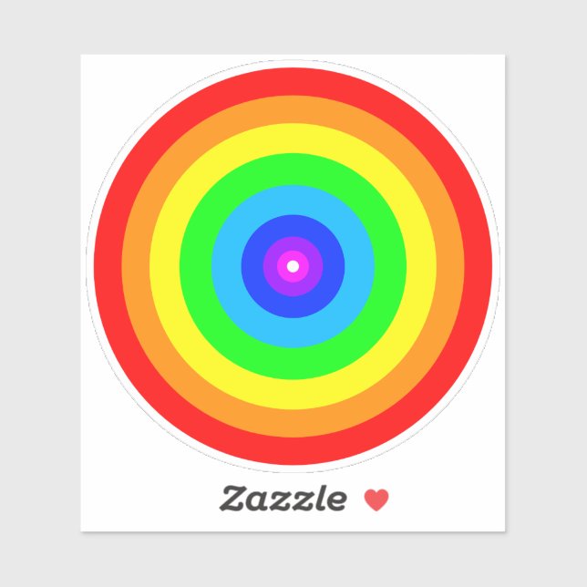 Rainbow Circle Design-40686 (Sheet)