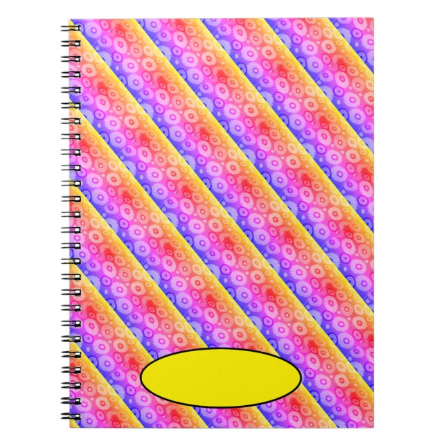 Rainbow circles notebook (Front)