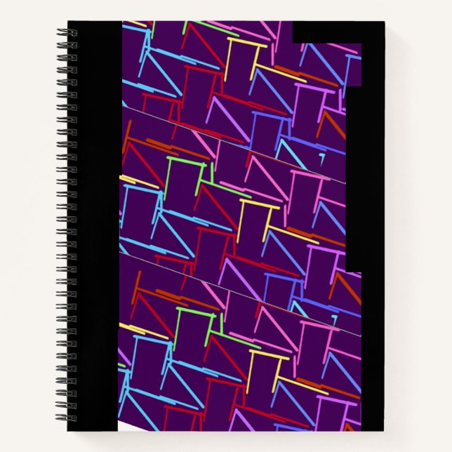 Rainbow City (sprial notebook) Notebook (Front)