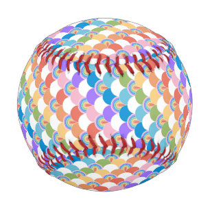 Rainbow Clamshell Baseball