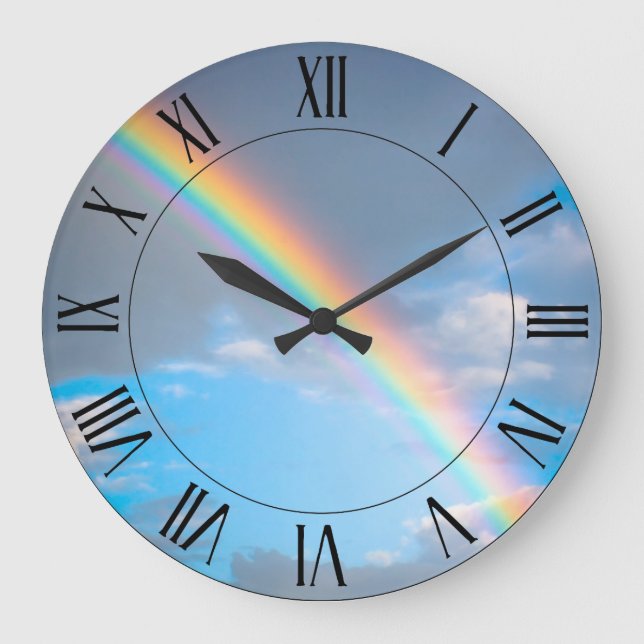Rainbow clock (Front)