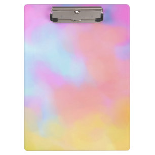 rainbow cloud clipboard