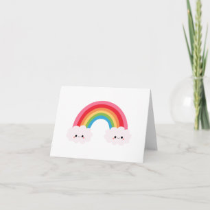 Rainbow Cloud Note Cards