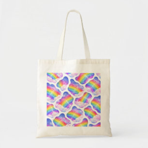 Rainbow Cloud Sky Pattern Tote Bag