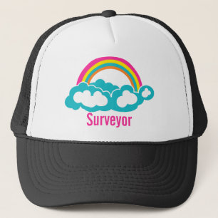 Rainbow Cloud Surveyor Trucker Hat