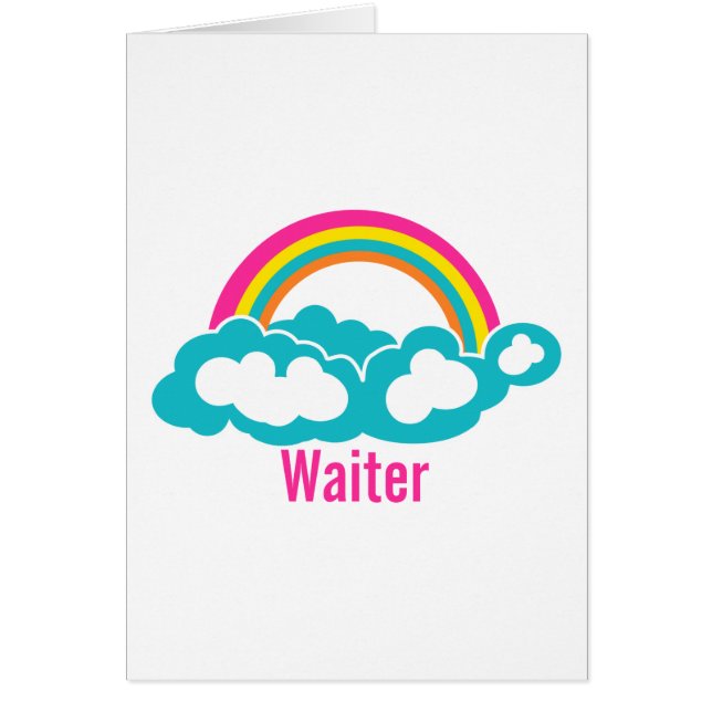 Rainbow Cloud Waiter (Front)