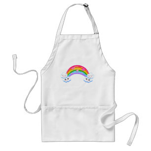 Rainbow Clouds Apron