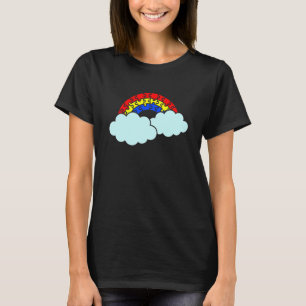 Rainbow Clouds Autism Awareness Month  Asd Support T-Shirt