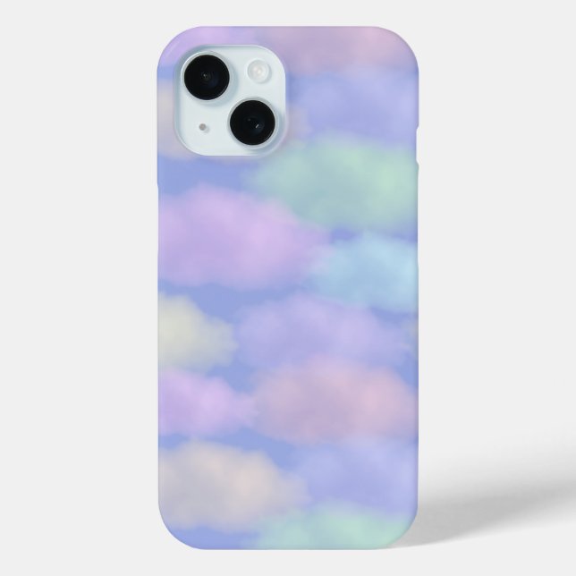 Rainbow Clouds Mobile Phone Case (Back)