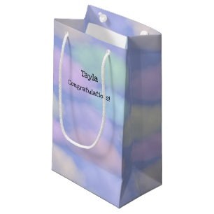 Rainbow Clouds Personalised Gift Bag