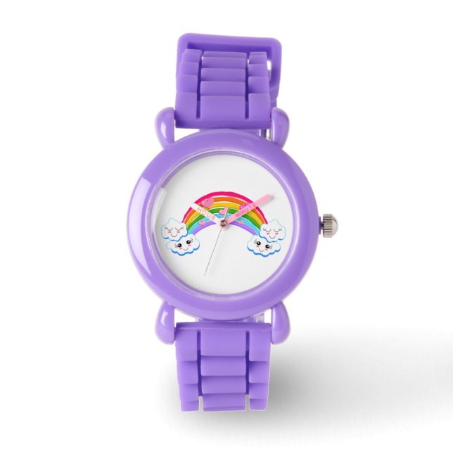 Rainbow Clouds Watch (Front)