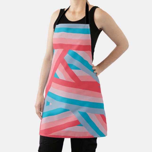 Rainbow Collage  Apron (Insitu)