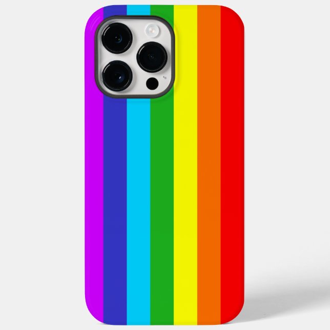 Rainbow Color Liquid Silicone iPhone Case  (Back)