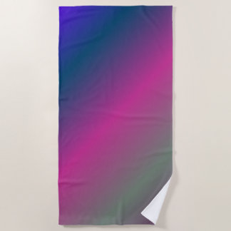 Rainbow Colored Beach Towel