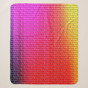 Rainbow colors abstract background. Gradient.abstr Sherpa Blanket