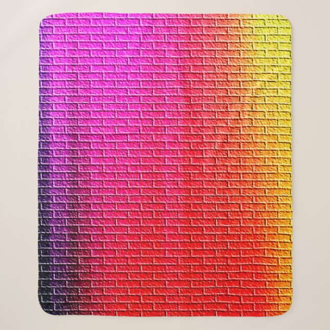 Rainbow colors abstract background. Gradient.abstr Sherpa Blanket (Front)