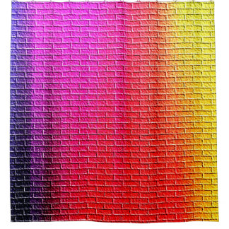 Rainbow colors abstract background. Gradient.abstr Shower Curtain