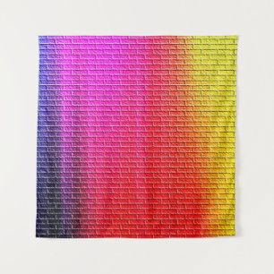 Rainbow colors abstract background. Gradient.abstr Tapestry