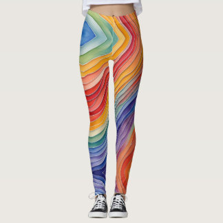 Rainbow Colors Leggings