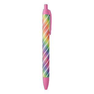 Rainbow Colors Template Blue Purple Green Pink Red Ink Pen