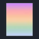 Rainbow colour gradient background flyer<br><div class="desc">Rainbow gradient colours.</div>