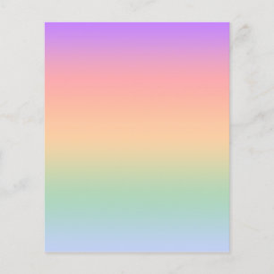 Rainbow colour gradient background flyer
