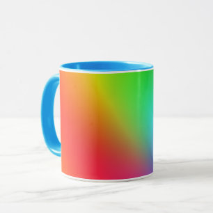 Rainbow Colour Gradient Mug