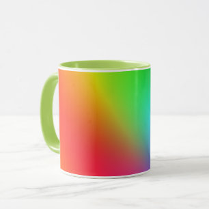 Rainbow Colour Gradient Mug