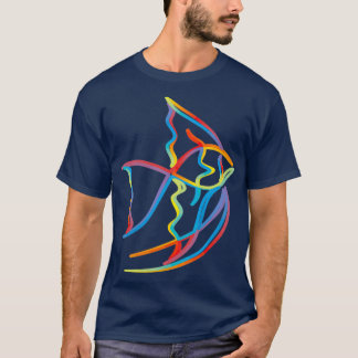 Rainbow Colour Ornamental fish T-Shirt