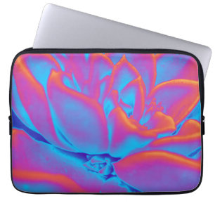 Rainbow colour Succulent plant Laptop Sleeve