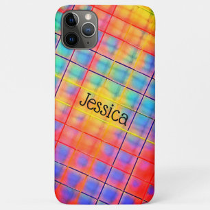 Rainbow Coloured Abstract  iPhone 11 Pro Max Case