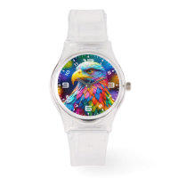 Rainbow Coloured Bald Eagle-654568