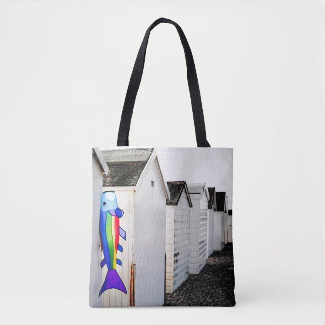 Rainbow Coloured Kite Tote Bag (Front)