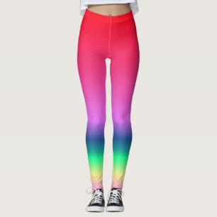 Rainbow Coloured Leggings