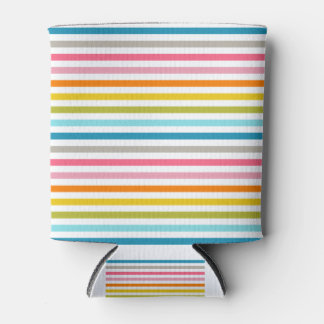 Rainbow. Coloured lines. Funny colours Can Cooler